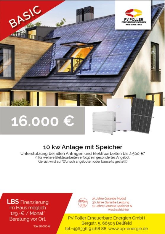 BASIC 10 KW mit Speicher